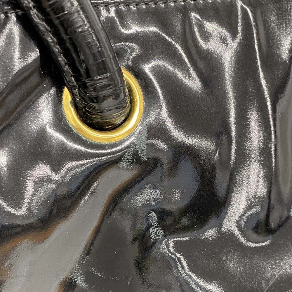 CHANEL Black Leather Shoulder Bag - Picture 7 of 12